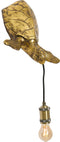 Light & Living Wandlamp Turtle - Brons