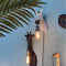 Light & Living Wandlamp Zebra - Zwart/Wit - 34.5x16x24.5cm - Binnen Modern