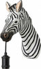 Light & Living Wandlamp Zebra - Zwart/Wit - 34.5x16x24.5cm - Binnen Modern
