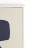 Light&living Wandornament 90x3,5x120 cm CALDERA crème+blauw