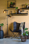 Light & Living - Wandplank MADDISON - 100x15x24cm - Zwart