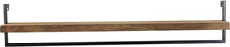 Light & Living Wandplank Maddison - 120cm - Donkerbruin