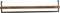 Light & Living Wandplank Maddison - 120cm - Donkerbruin