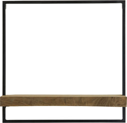 Light & Living Wandplank Maddison - 50cm - Donkerbruin