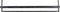 Light & Living Wandplank Maddison - Mangohout - 120cm - Zwart