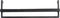 Light & Living Wandplank Maddison - Mangohout - 80cm - Zwart