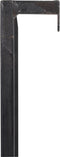 Light & Living Wandplank Maddison - Mangohout - 80cm - Zwart