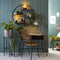 Light & Living Wandrek Juna - Zwart - 92x92x26cm