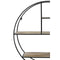 Light & Living Wandrek Juna - Zwart - 92x92x26cm