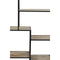 Light & Living Wandrek Juna - Zwart - 92x92x26cm