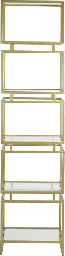 Light & Living Wandrek Lucambo - Glas - 180 x 45cm - Antiek Brons