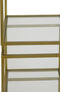 Light & Living Wandrek Lucambo - Glas - 180 x 45cm - Antiek Brons