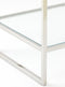 Light & Living Wandrek Mariki - 180 x 110cm - Transparant/Nikkel