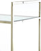 Light & Living Wandrek Mariki - 180 x 55cm - Transparant/Nikkel