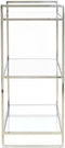 Light & Living Wandrek Mariki - 90 x 100cm - Transparant/Nikkel
