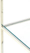 Light & Living Wandrek Mariki - 90 x 100cm - Transparant/Nikkel