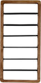 Light&living Wijnrek 6 flessen 40x6x80 cm SORRENTO hout bruin+mat zwart