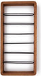 Light&living Wijnrek 6 flessen 40x6x80 cm SORRENTO hout bruin+mat zwart