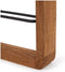 Light&living Wijnrek 6 flessen 40x6x80 cm SORRENTO hout bruin+mat zwart