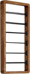 Light&living Wijnrek 6 flessen 40x6x80 cm SORRENTO hout bruin+mat zwart