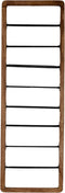 Light&living Wijnrek 8 flessen 40x6x120 cm SORRENTO hout bruin+mat zwart