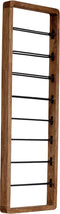 Light&living Wijnrek 8 flessen 40x6x120 cm SORRENTO hout bruin+mat zwart