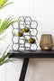 Light & Living Wijnrek Salbris - Zwart - 12 Flessen - Modern,Industrieel - Kerst cadeau - Kerst cadeautjes - Cadeau vrouw - Cadeau man - Cadeau voor haar - Cadeau voor hem - Kerstcadeau - Kerst kado - Kado man - Kado vrouw