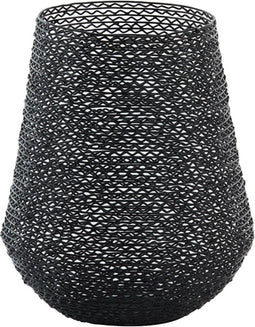 Light&living Windlicht Ø22x25 cm BETEZA mat zwart