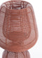 Light&living Windlicht Ø25x52,5 cm FELLINI oud roze