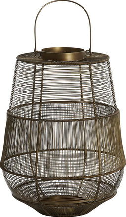 Light&living Windlicht Ø28x38 cm MOTIJO antiek brons
