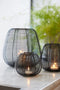 Light&living Windlicht Ø34x31 cm ODETO mat zwart