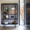 Light & Living Yinthe Open Wandkast - Zwart - 119x40x161 cm
