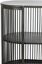 Light & Living Yinthe Open Wandkast - Zwart - 149x40x80 cm