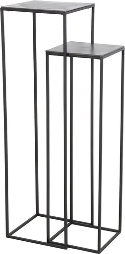 Light & Living Zuil Boca - Antiek Lood/Zwart - Set - Industrieel