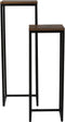 Light & Living Zuil Bryson - Hout/Zwart - Set - Modern