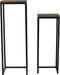Light & Living Zuil Bryson - Hout/Zwart - Set - Modern