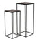 Light & Living Zuil Chisa - Hout/Zwart - Set - Modern