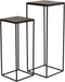 Light & Living Zuil Chisa - Hout/Zwart - Set - Modern