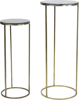 Light & Living - Zuil RICARDO - Ø41x102cm - Groen - Set van 2