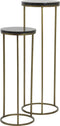 Light & Living - Zuil SOBRINA - Ø35x100cm - Zwart - Set van 2