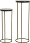 Light & Living - Zuil SOBRINA - Ø35x100cm - Zwart - Set van 2