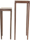Light & Living - Zuil STIJN - Ø39x100cm - Bruin - Set van 2