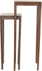 Light & Living - Zuil STIJN - Ø39x100cm - Bruin - Set van 2