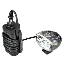 Light & Motion Seca 2000 koplamp met 3-cell batterij
