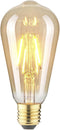 LightMe LM85057 LED-lamp E27 Ballon 2.5 W Barnsteen (Ø x l) 64 mm x 140 mm 1 stuk(s)