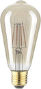 LightMe LM85058 LED-lamp E27 Ballon 4.5 W Barnsteen (Ø x l) 64 mm x 140 mm 1 stuk(s)