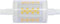 LightMe LM85353 LED-lamp Energielabel F (A - G) R7s Staaf 12.5 W Warmwit (Ø x l) 29 mm x 78 mm Niet dimbaar 1 stuk(s)