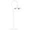 LightMe Simplessa LM85681 LED-tafellamp LED GU10 6 W Wit, Chroom