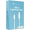 Lightning naar USB kabel - MFi certificering - Gevlochten textiel - 1,5 meter - Wit
