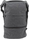 Lightpak rugzak - 600D polyester - laptopvak - grijs - JU-46155